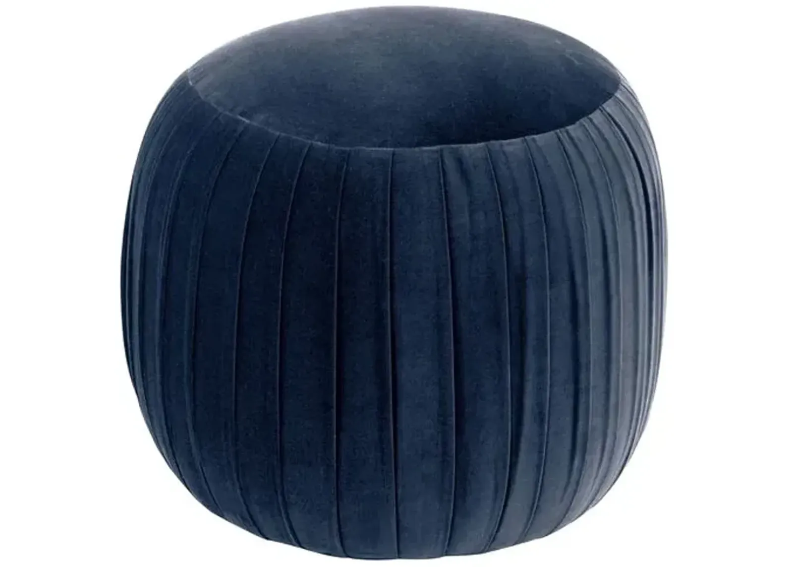 Ruby Ottoman - Blue