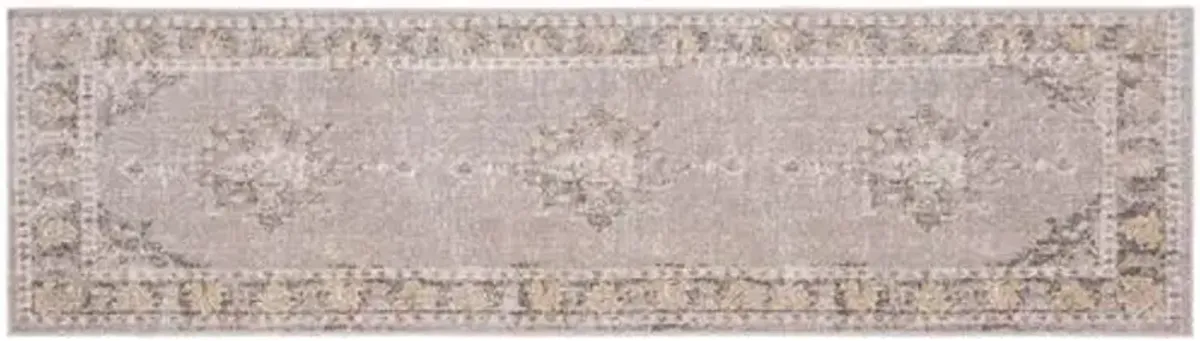 Macey Indoor/Outdoor Rug - Gray/Gold - Gray