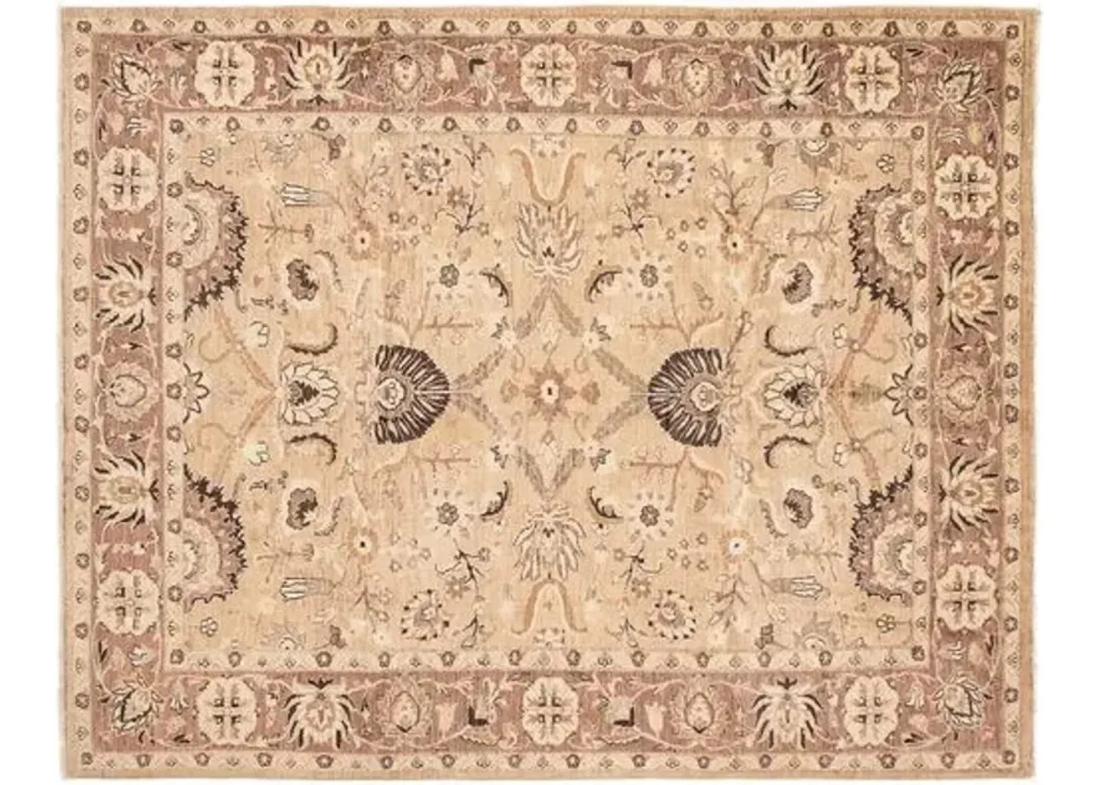 8'x10' Zara Rug - Beige - ECARPETGALLERY - Beige