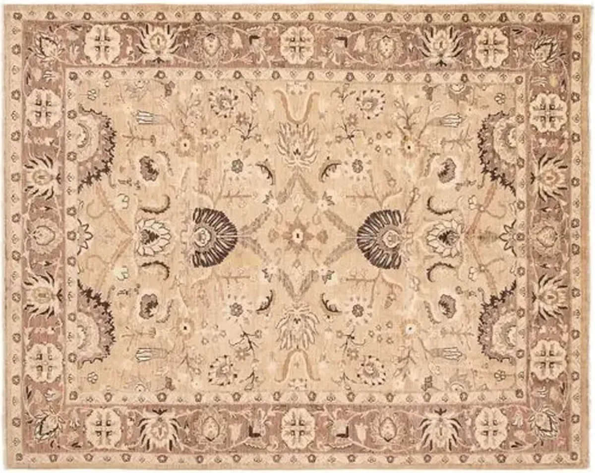 8'x10' Zara Rug - Beige - ECARPETGALLERY - Beige