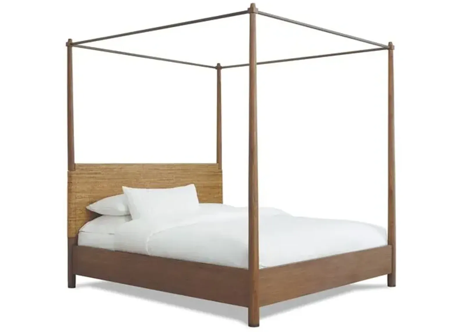 Gemma Canopy Bed - Smooth Mesa - Brownstone Furniture