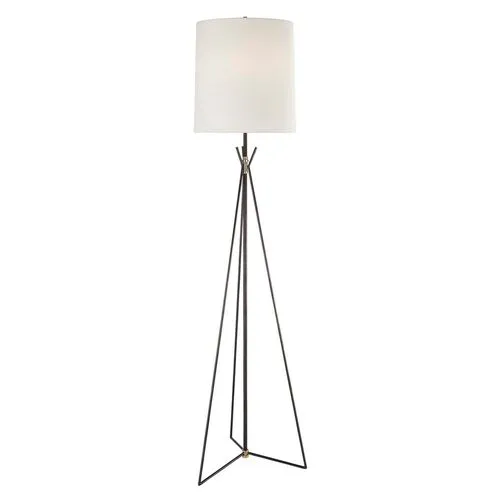 Visual Comfort - Tavares Floor Lamp - Aged Iron