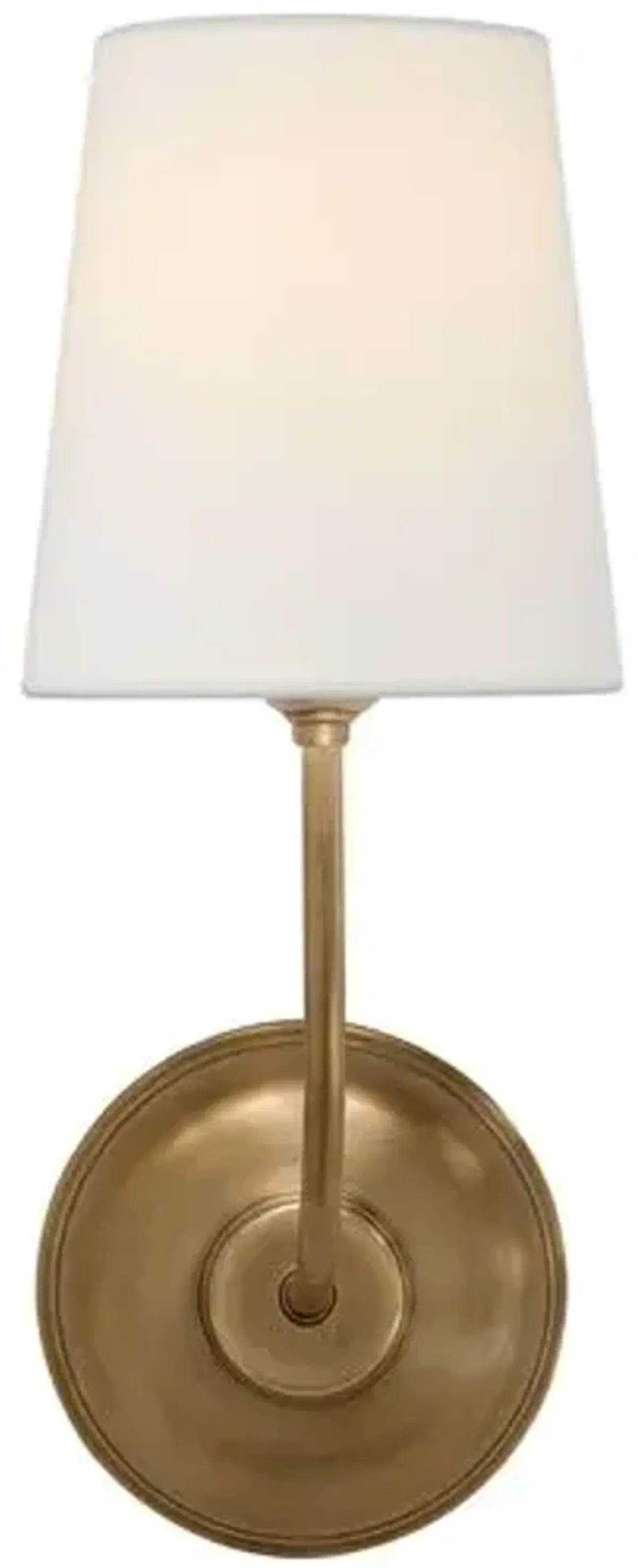 Visual Comfort - Vendome Single Sconce - Hand-Rubbed Brass - Gold