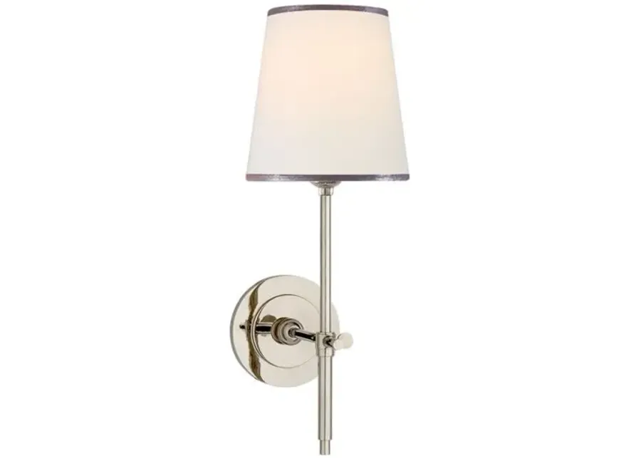 Visual Comfort - Bryant Sconce - Polished Nickel - Silver