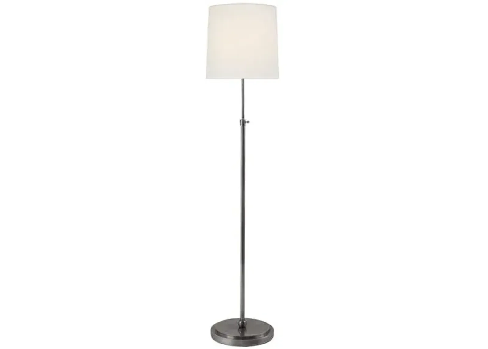 Visual Comfort - Bryant Floor Lamp - Antiqued Silver