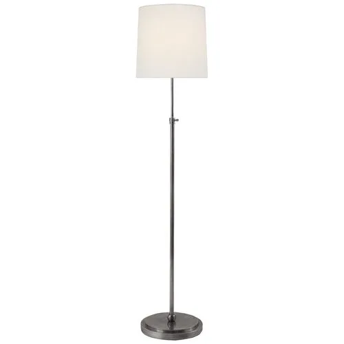 Visual Comfort - Bryant Floor Lamp - Antiqued Silver