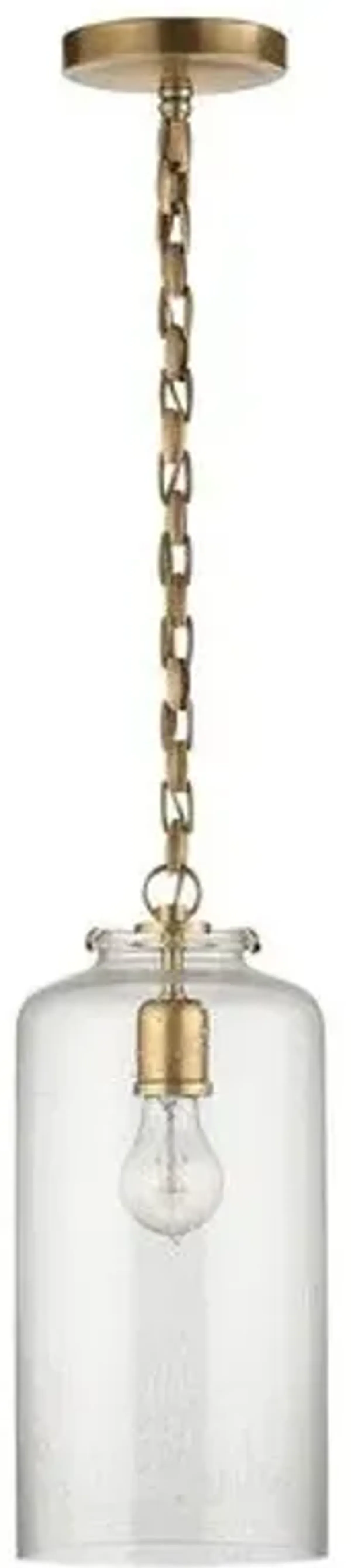 Visual Comfort - Katie Cylindrical Pendant - Brass - Gold