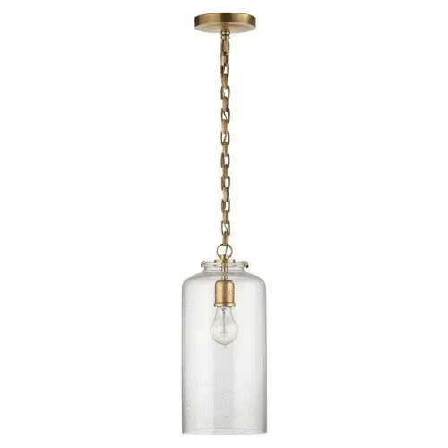 Visual Comfort - Katie Cylindrical Pendant - Brass - Gold