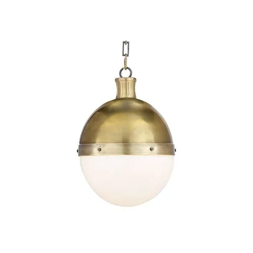 Visual Comfort - Hicks Pendant - Hand-Rubbed Brass - Gold