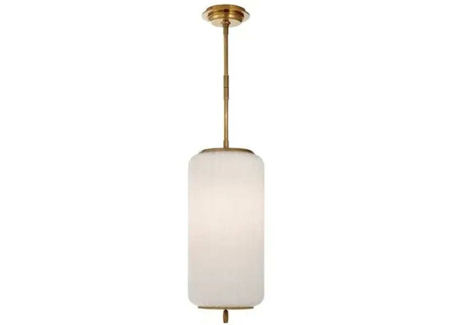 Visual Comfort - Eden Pendant - Antiqued Brass - Gold