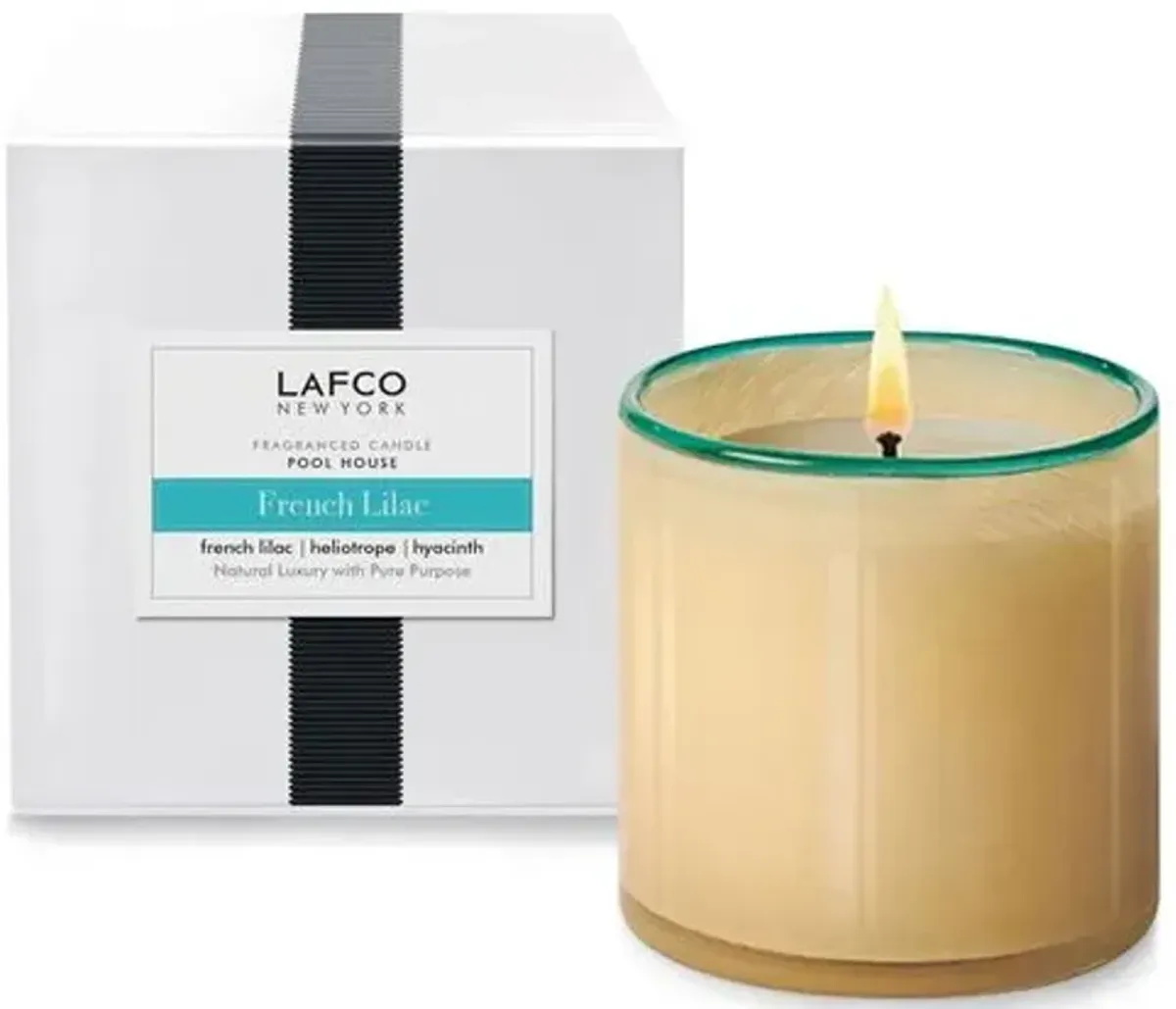 Pool House Candle - French Lilac - LAFCO New York