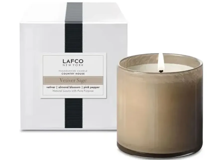 Vetiver Sage Candle - LAFCO New York