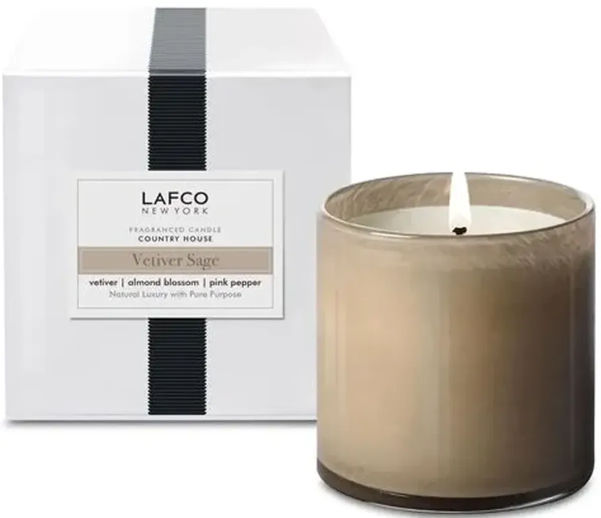 Vetiver Sage Candle - LAFCO New York