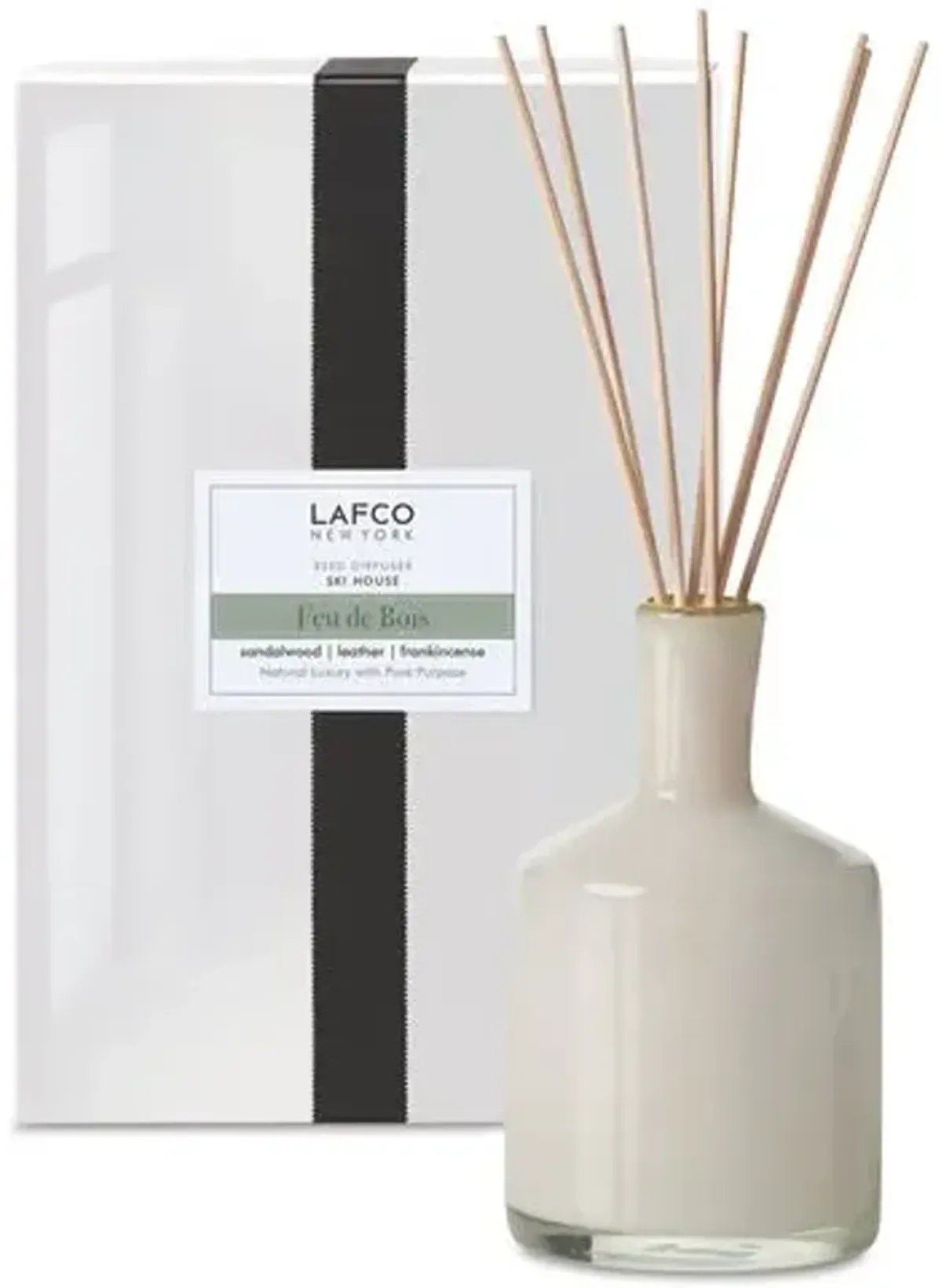 Reed Diffuser - Feu De Bois - LAFCO New York - White