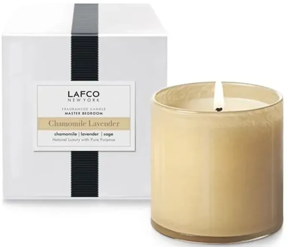 Chamomile Lavender Candle - LAFCO New York - Yellow