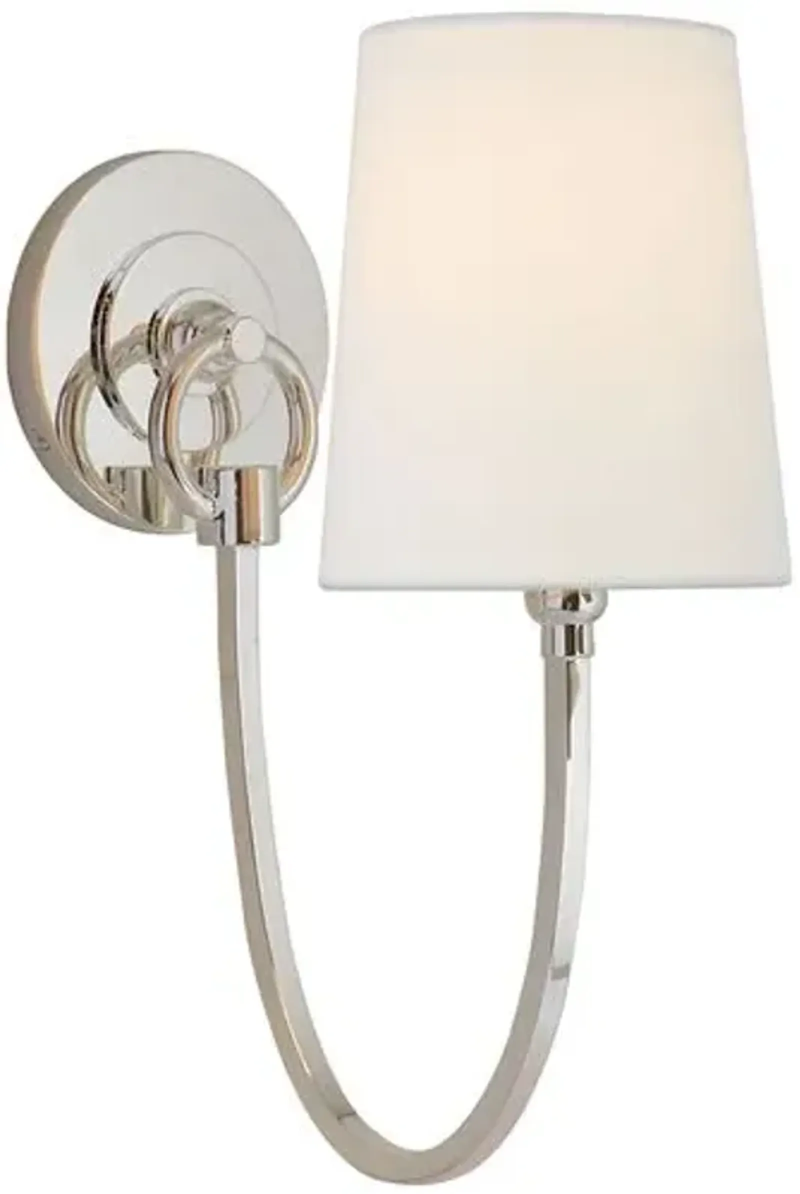 Visual Comfort - Reed Sconce - Polished Nickel - Silver