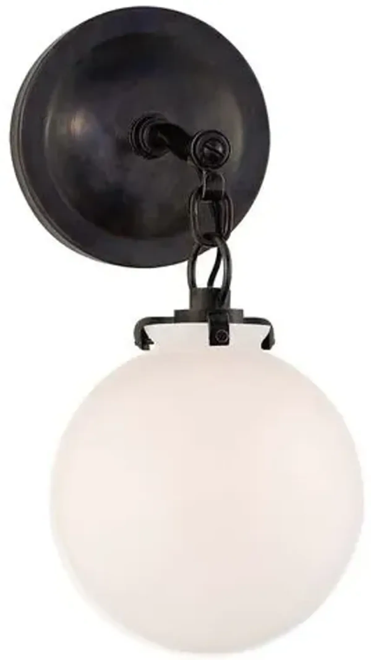 Visual Comfort - Katie Globe Sconce - Bronze - Black