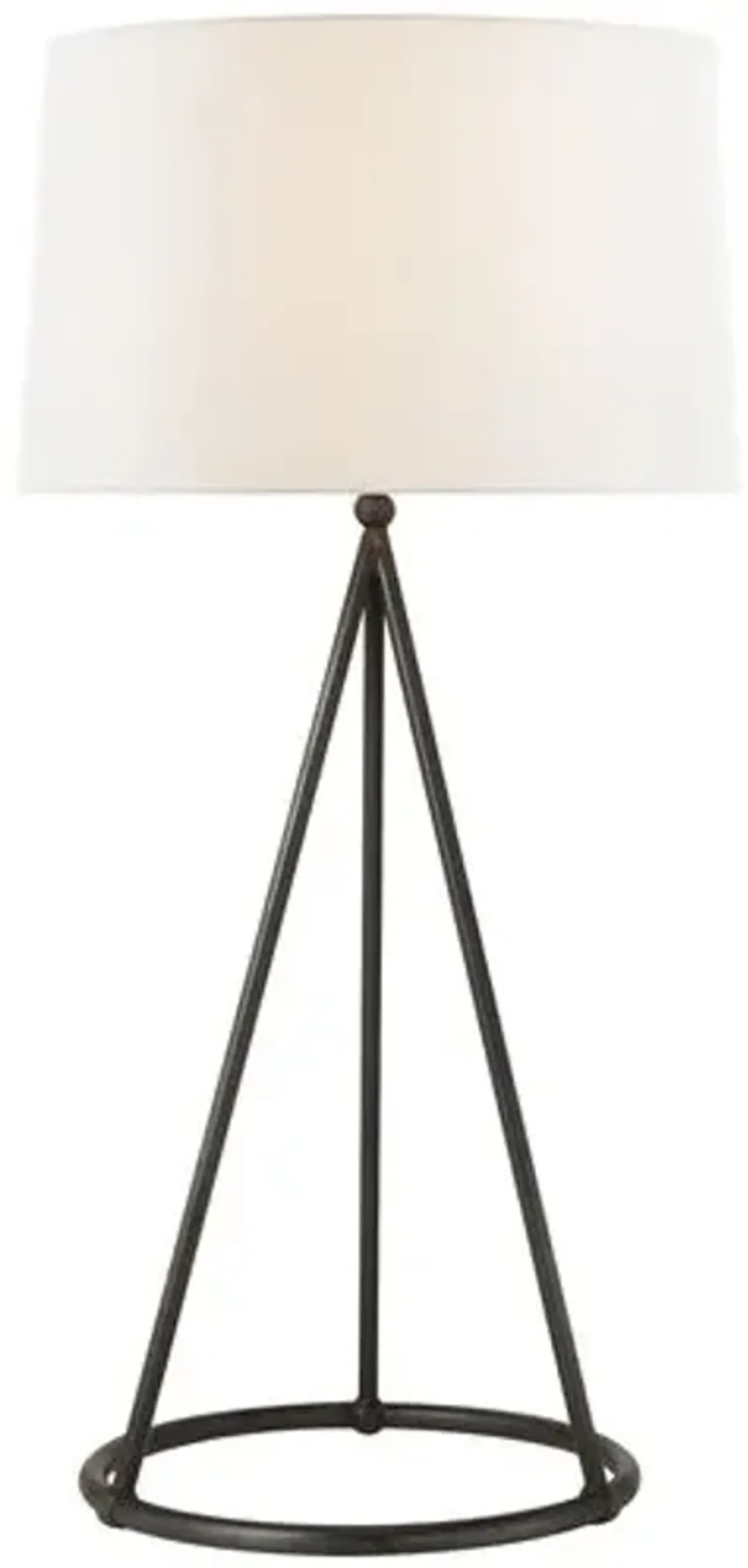 Visual Comfort - Nina Tapered Table Lamp - Aged Iron