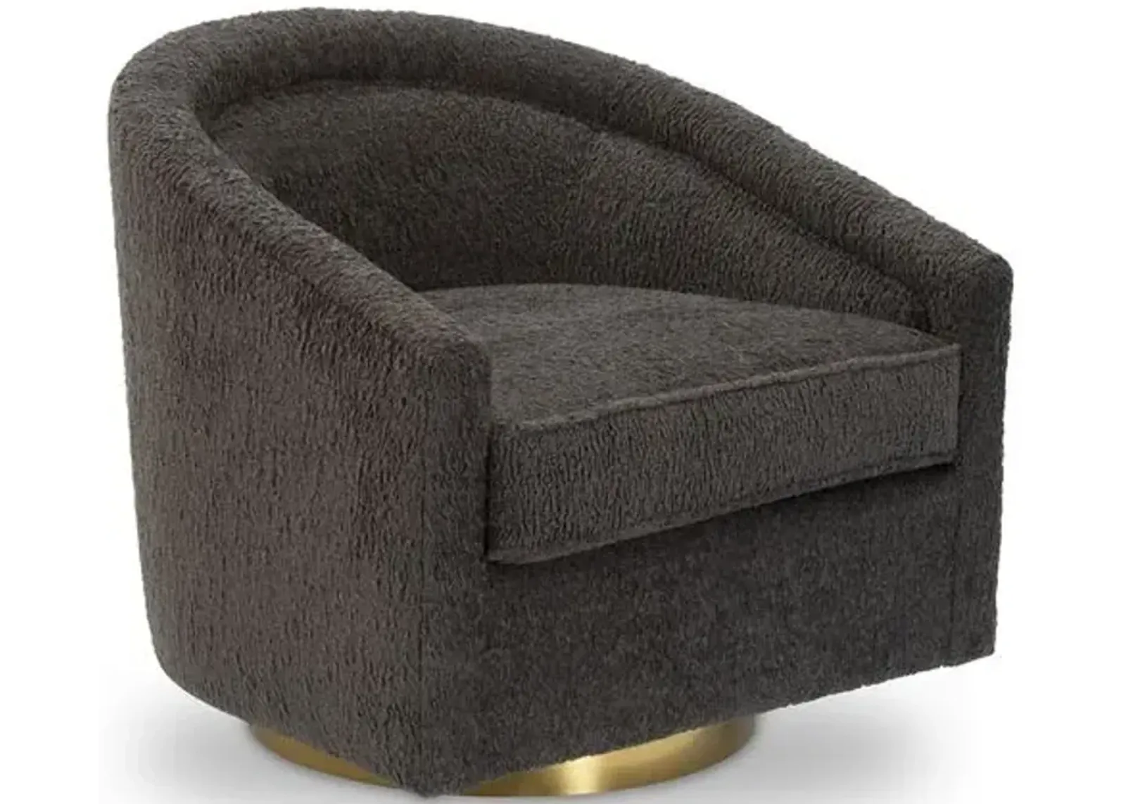 Benson Swivel Chair - Sherpa - Kim Salmela - Handcrafted