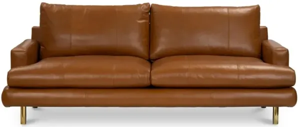 Somerset Sofa, Camel Leather