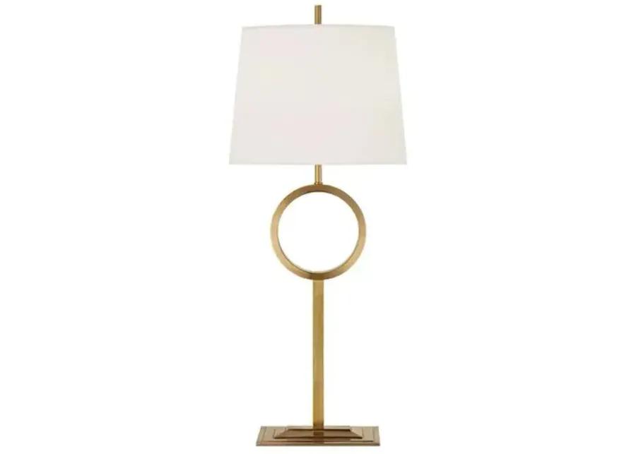 Visual Comfort - Simone Tall Table Lamp - Antiqued Brass