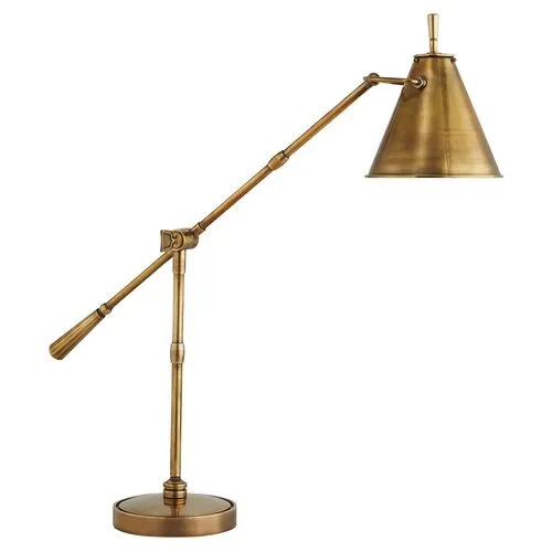 Visual Comfort - Goodman Table Lamp - Antiqued Brass