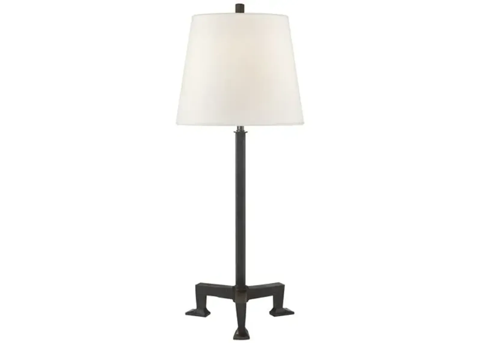 Visual Comfort - Parish Buffet Lamp - Aged Iron