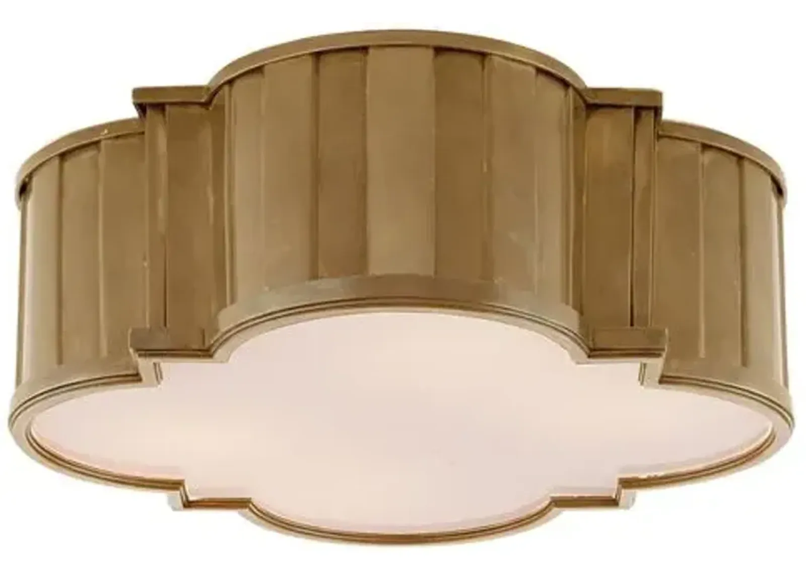 Visual Comfort - Tiden Flush Mount - Brass - Gold