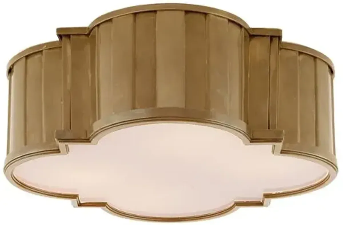 Visual Comfort - Tiden Flush Mount - Brass - Gold