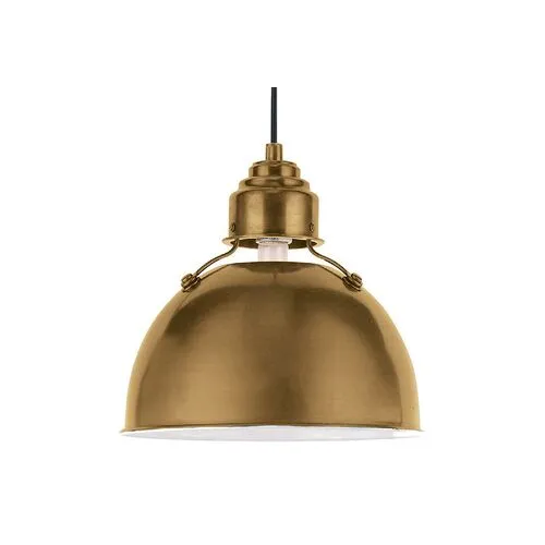 Visual Comfort - Eugene Pendant - Antiqued Brass - Gold