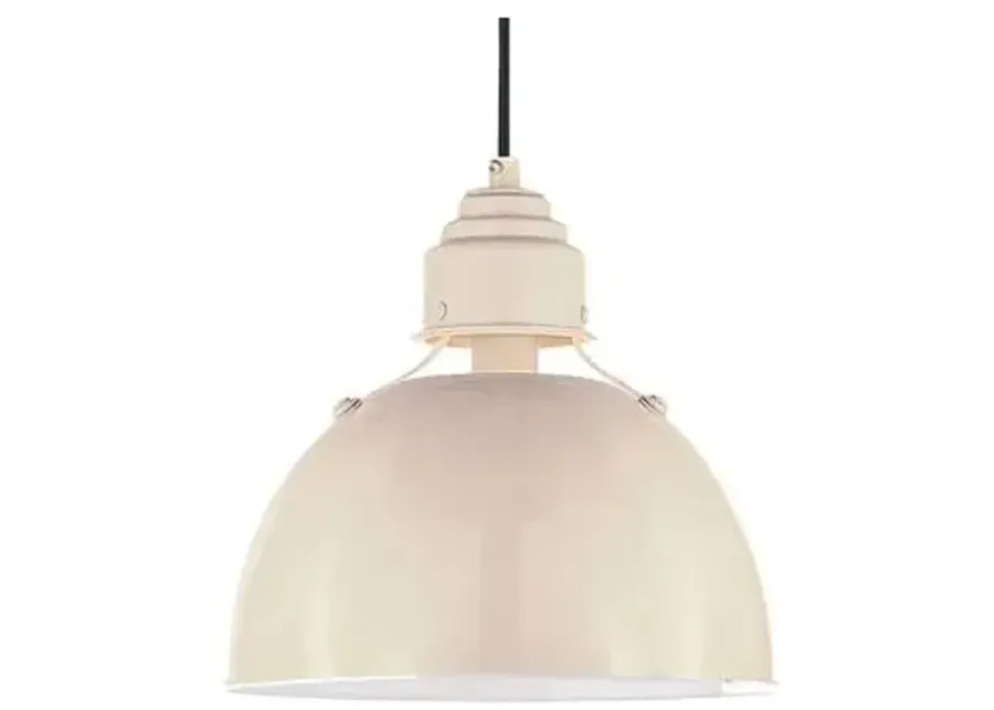 Visual Comfort - Eugene Pendant - Antiqued White