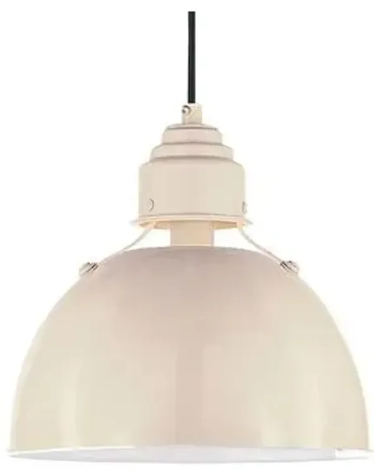 Visual Comfort - Eugene Pendant - Antiqued White