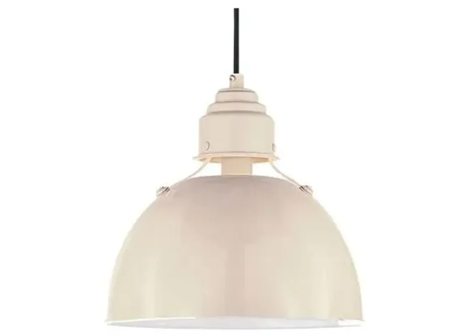 Visual Comfort - Eugene Pendant - Antiqued White