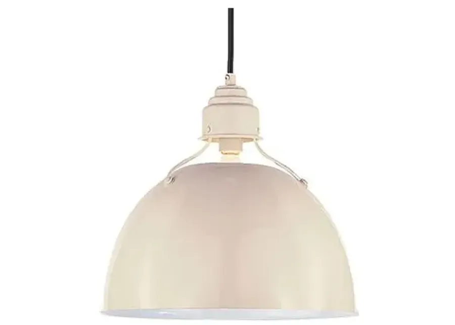 Visual Comfort - Eugene Pendant - Antiqued White