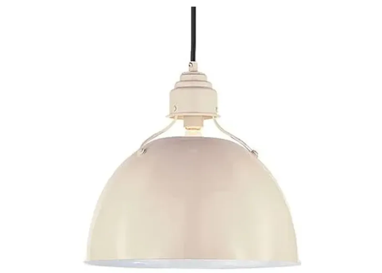 Visual Comfort - Eugene Pendant - Antiqued White