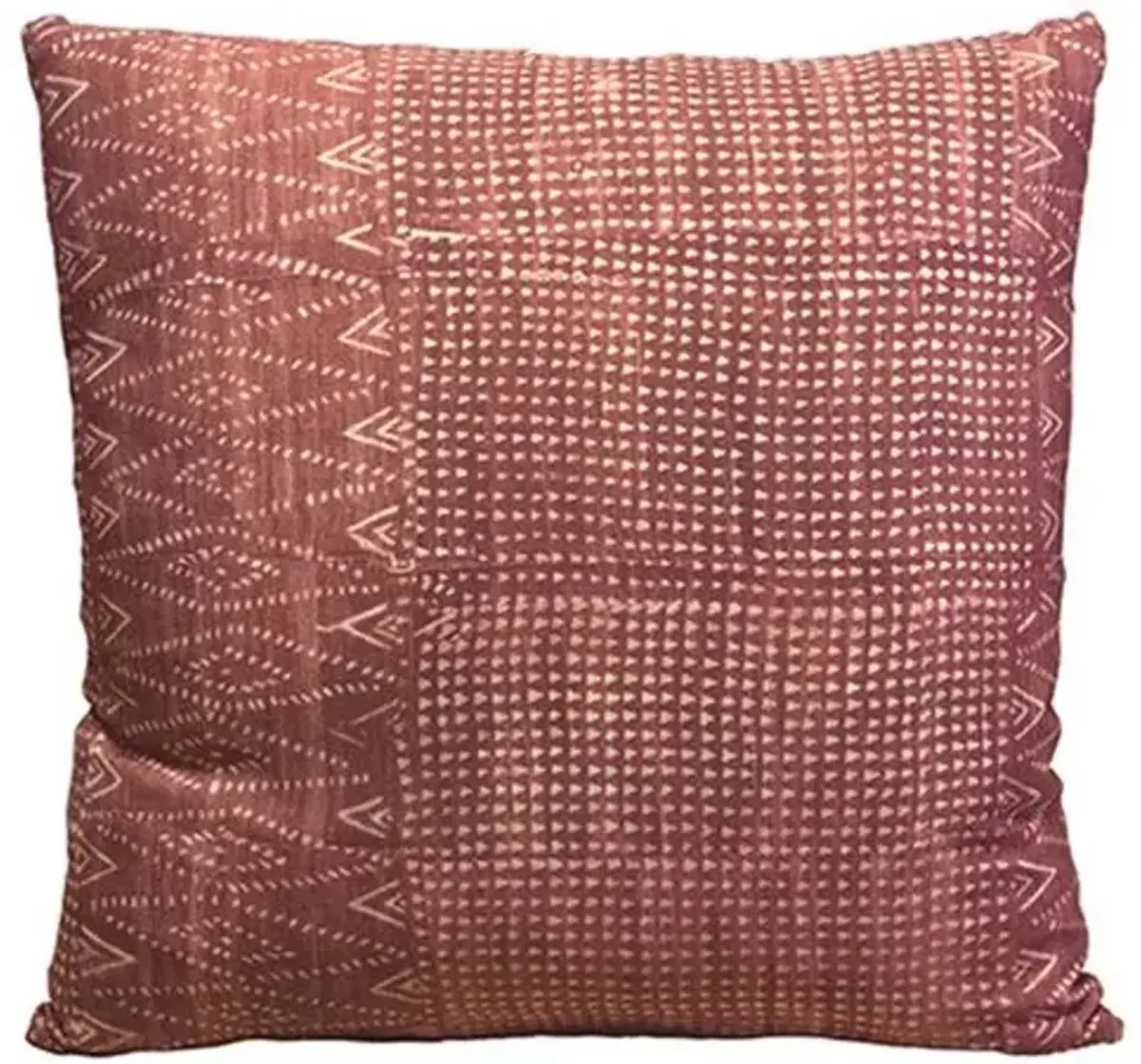 Imani 22x22 Pillow - Terracotta - Kim Salmela