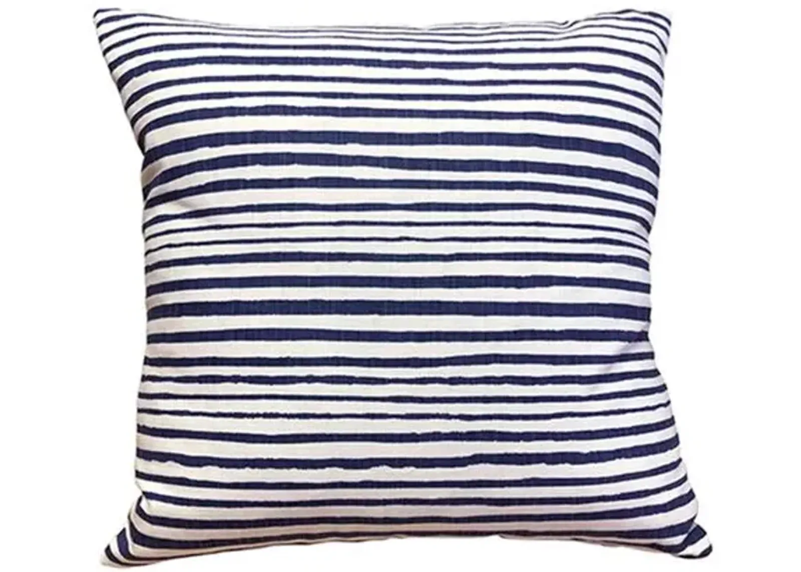 Dante 22x22 Pillow - Indigo Stripe - Kim Salmela