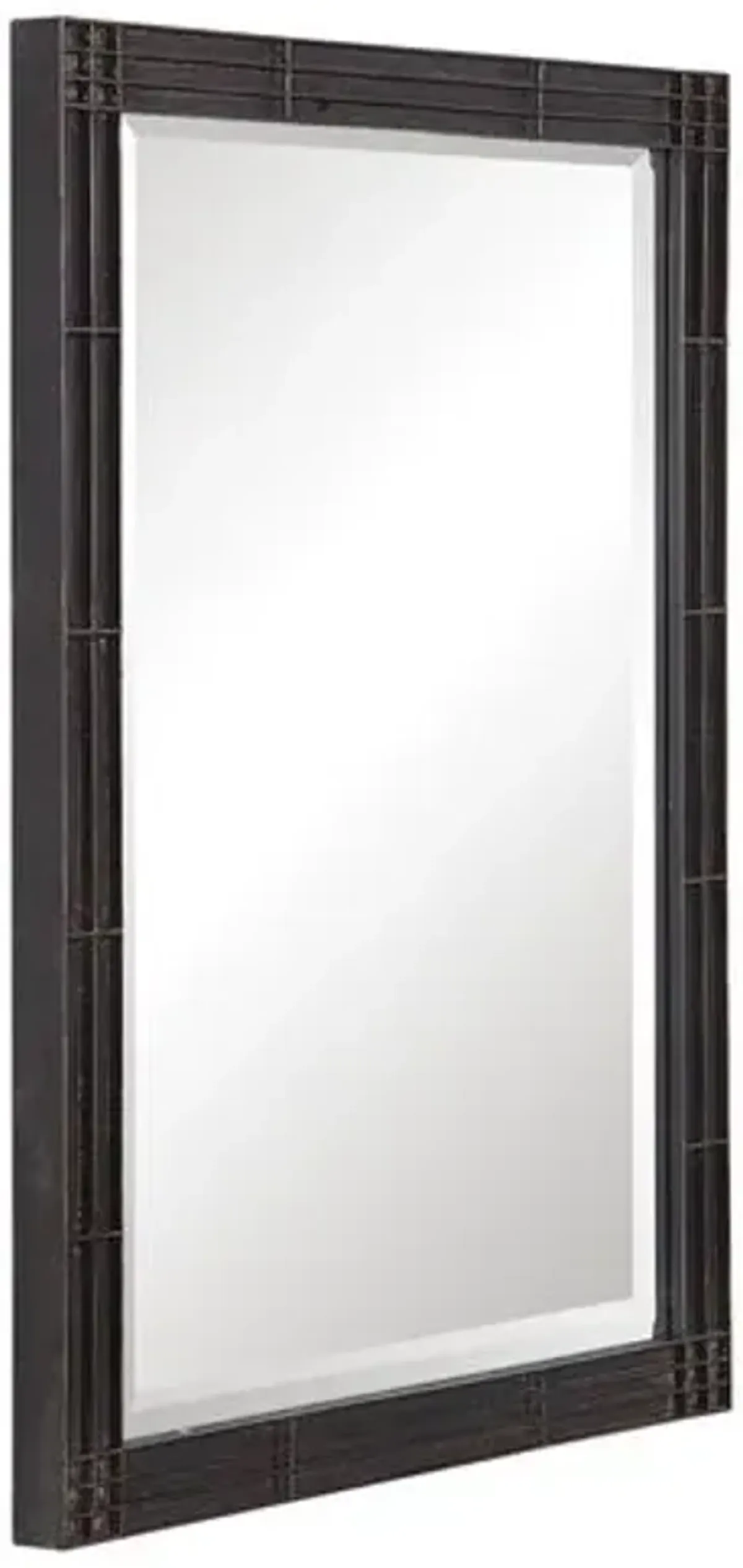 Astaire Wall Mirror - Aged Black