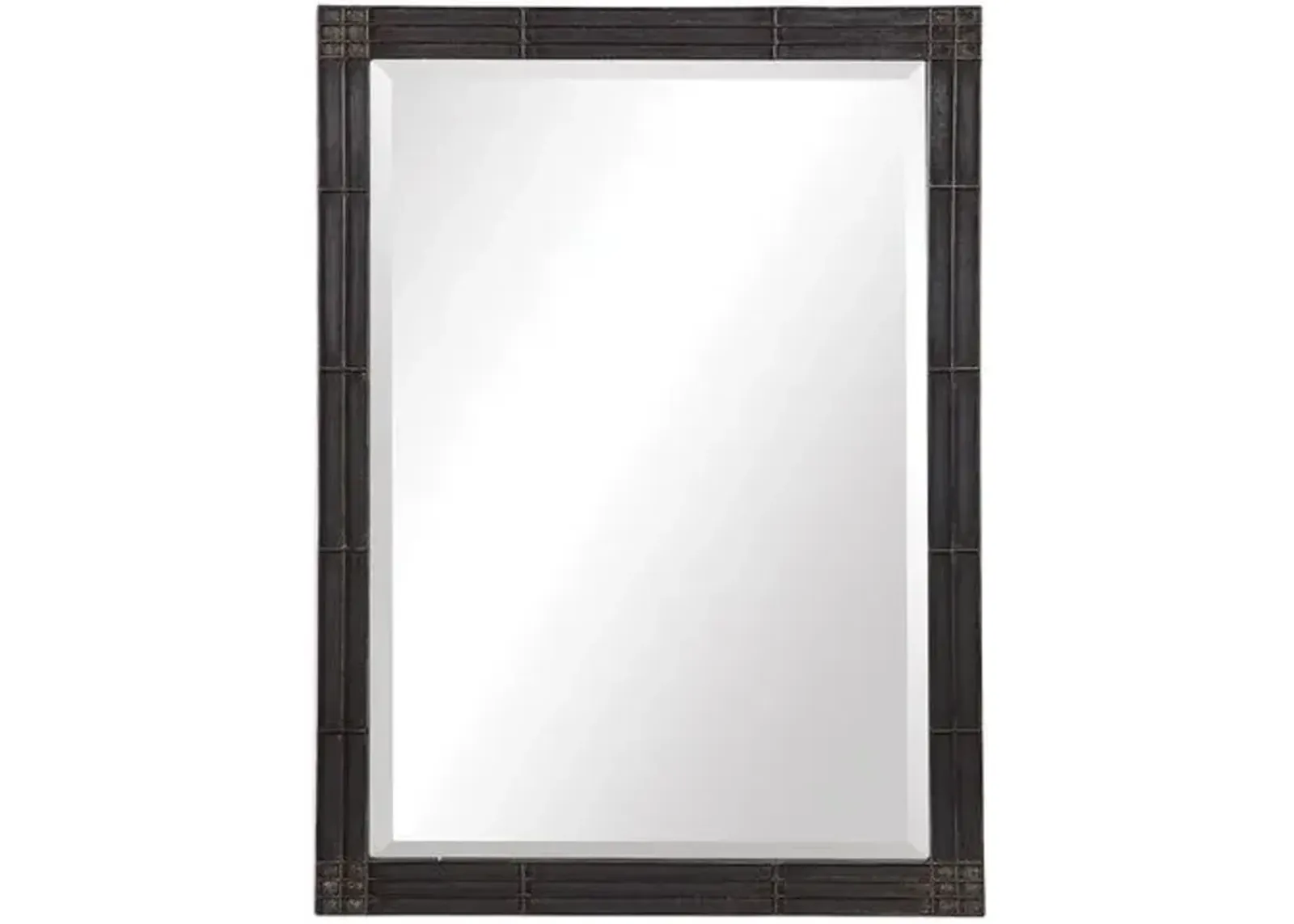 Astaire Wall Mirror - Aged Black