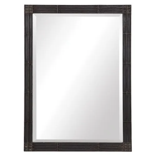 Astaire Wall Mirror - Aged Black
