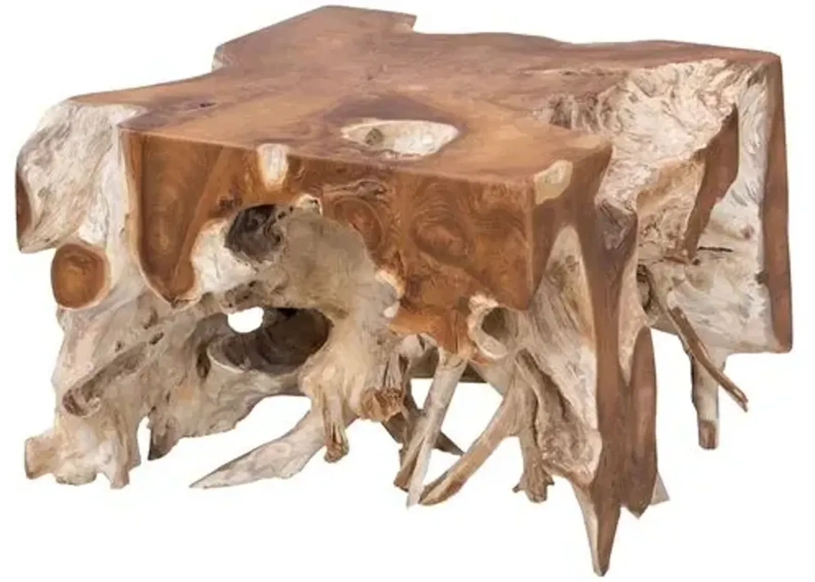 Whistler Teak Root Outdoor Coffee Table - Natural