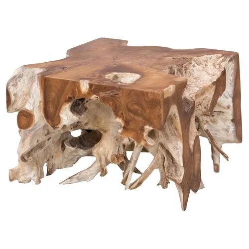 Whistler Teak Root Outdoor Coffee Table - Natural