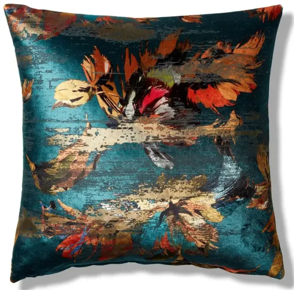 Isla 19x19 Pillow, Teal