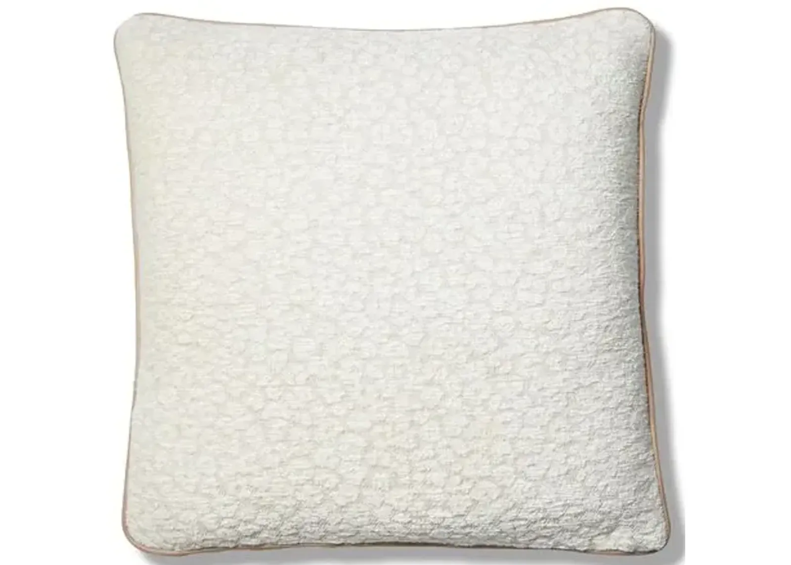 Grace 22x22 Pillow - Cream