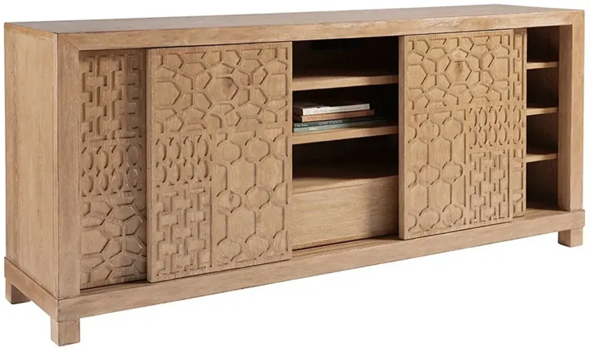 Morocco Media Console, Natural