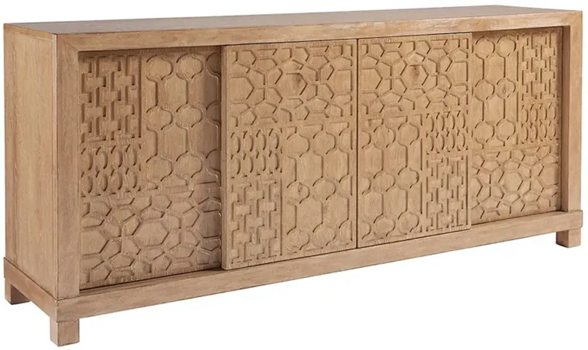Morocco Media Console, Natural