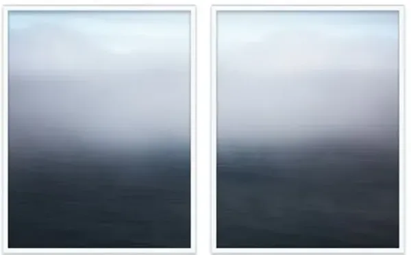 Alex Hoerner - Big Sur Seascape Diptych Photograph - Blue