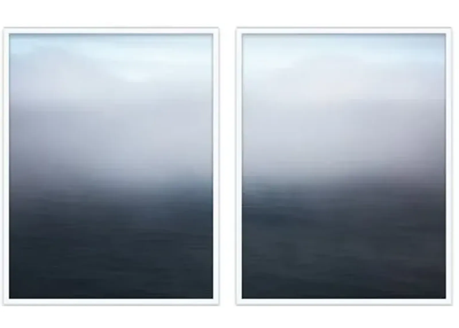 Alex Hoerner - Big Sur Seascape Diptych - Blue