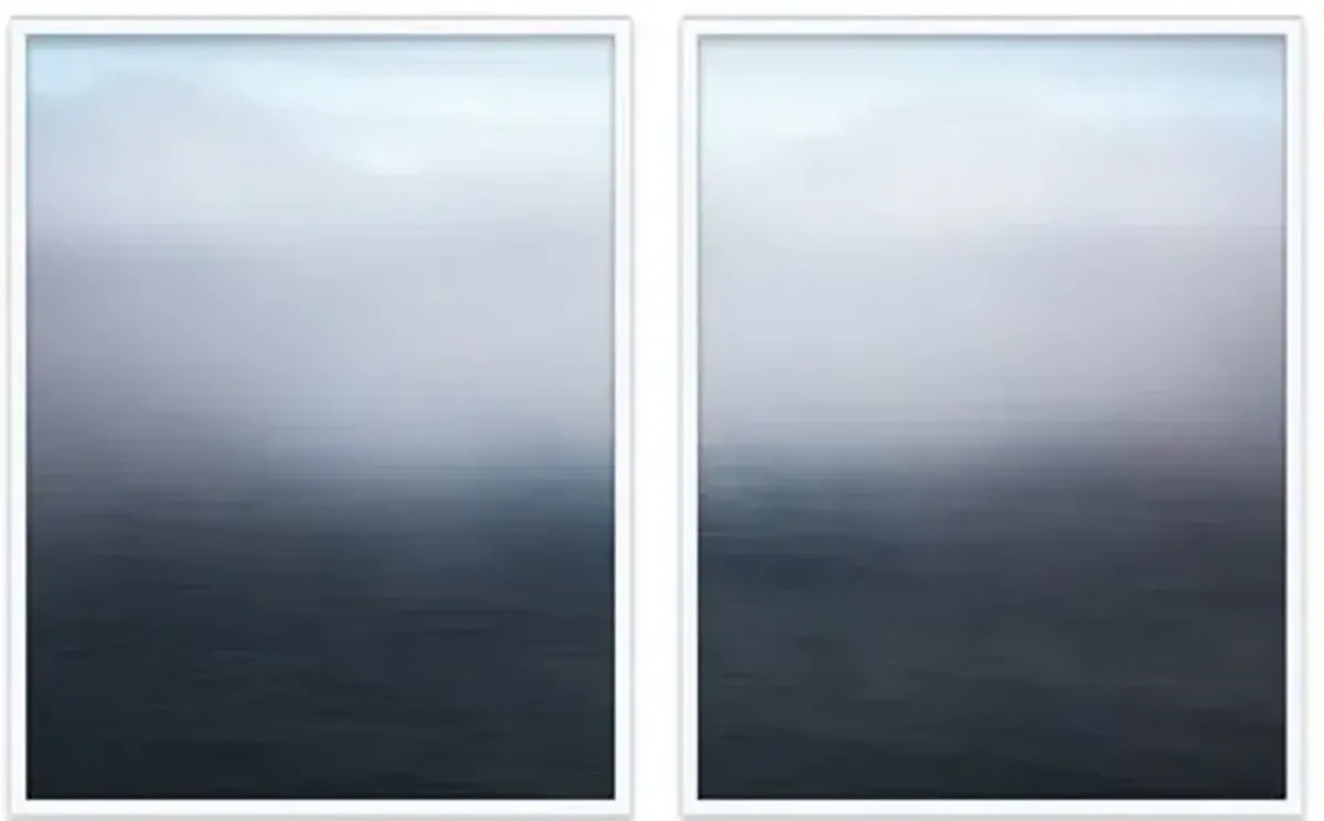 Alex Hoerner - Big Sur Seascape Diptych - Blue