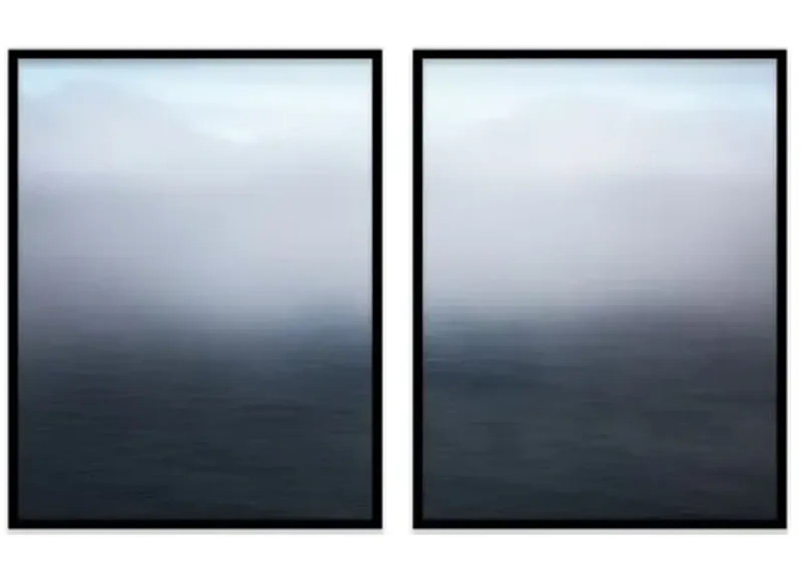 Alex Hoerner - Big Sur Seascape Diptych - Blue